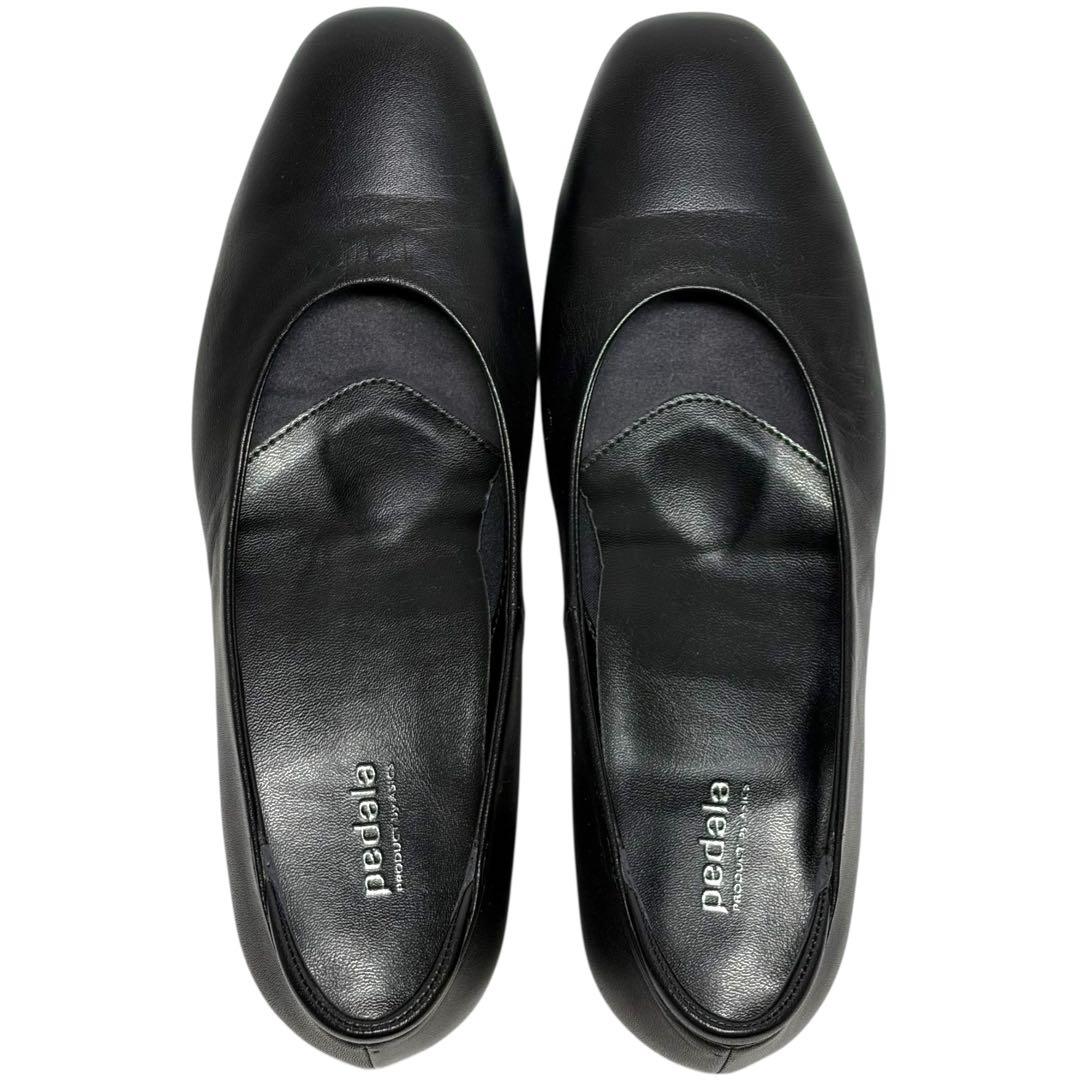 極美品 pedala ペダラ アシックス パンプス フォーマル セレモニー 幅広