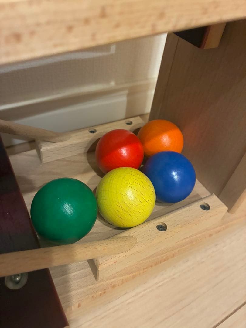 【美品】KOIDE コロコロシロホン木製