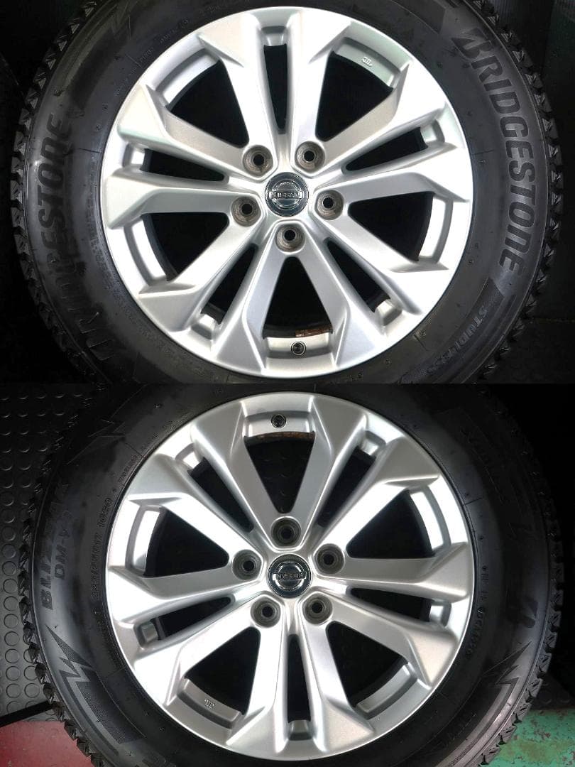 sabo様送料込み 日産 T32エクストレイル スタッドレス 225/65R17