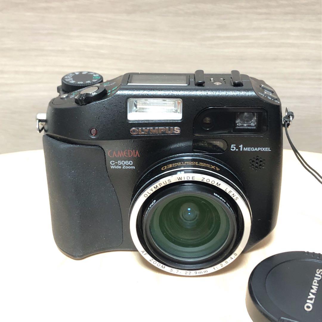 OLYMPUS CAMEDIA C-5060 Wide Zoom撮影可能 現状渡