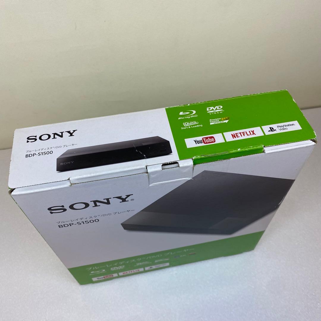 SONY ブルーレイディスク/DVD プレーヤー BDP-S1500