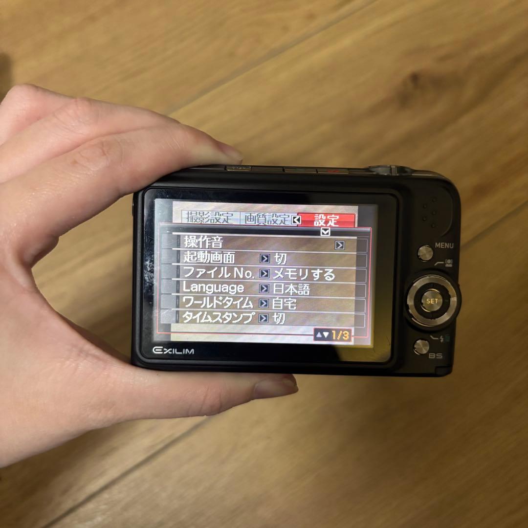 【美品】動作確認済みCASIOカシオEXILM EX-Z1200デジタルカメラ