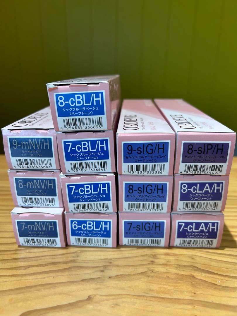 ORDEVE カラーリング剤 51本まとめ売り