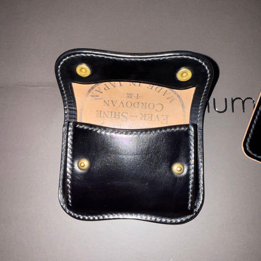 O*n様 レーデルオガワ コードバン スタンプ入り ケース カードケース