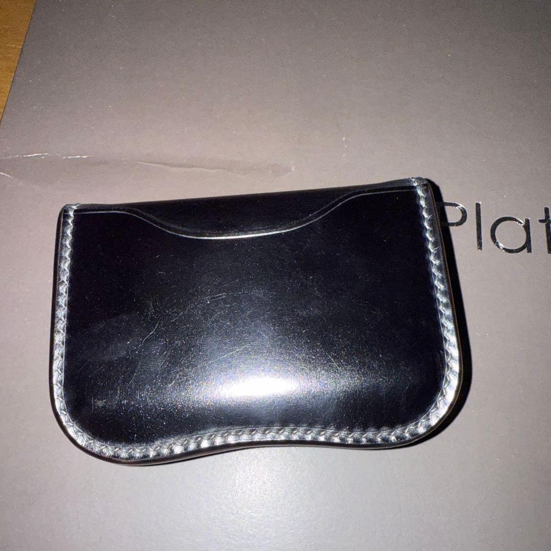 O*n様 レーデルオガワ コードバン スタンプ入り ケース カードケース