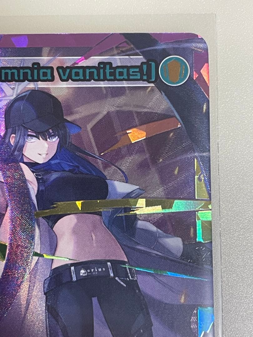 ウィクロス　ブルーアーカイブ　サオリ　サイン　UR