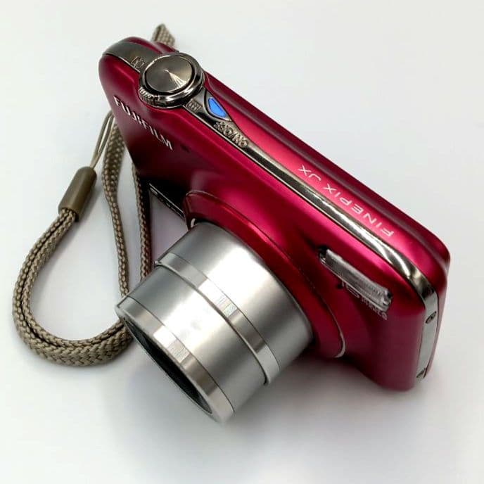 FUJIFILM Finepix JX400 デジタルカメラ レッド