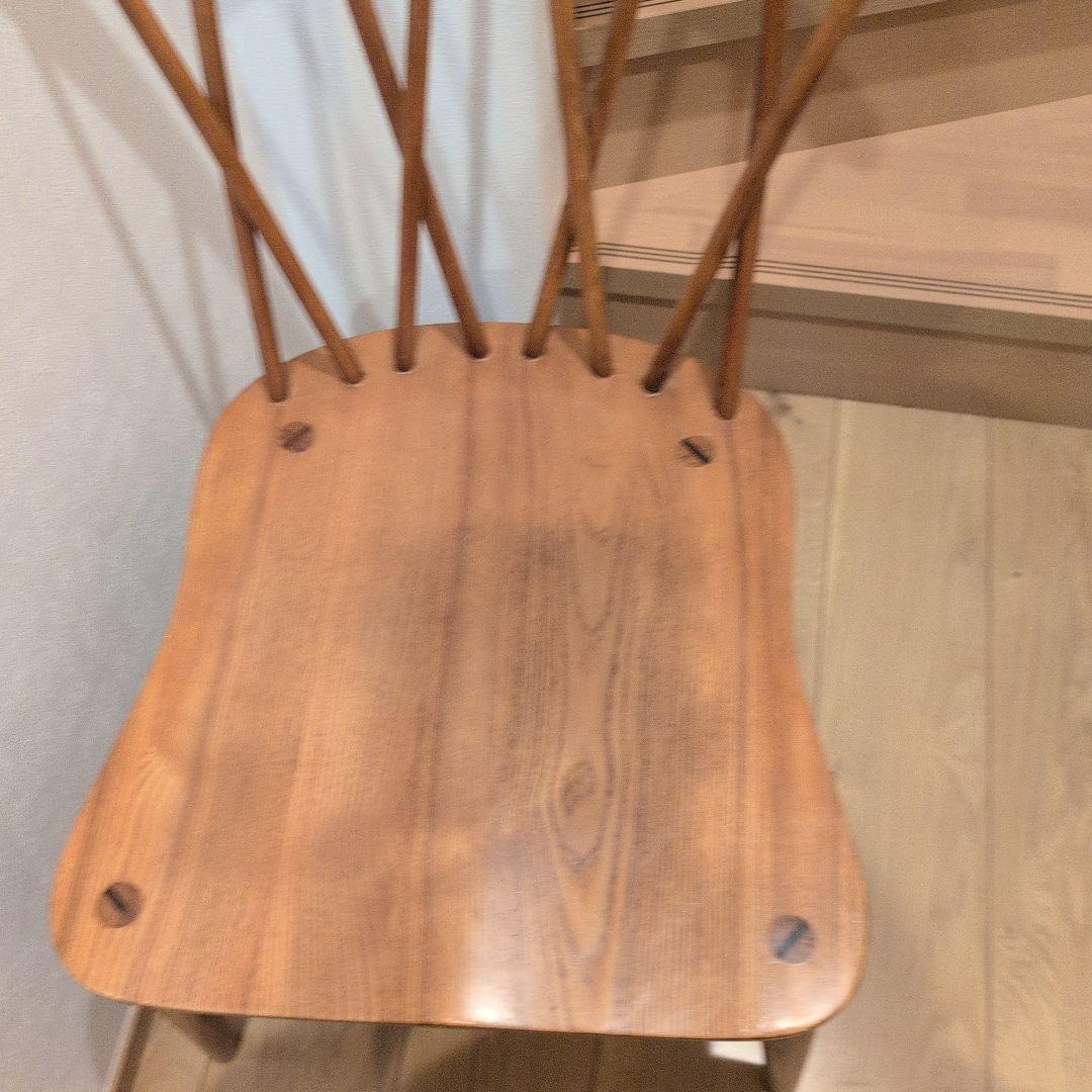 武蔵小杉近辺限定　木製スピンドルバックチェア