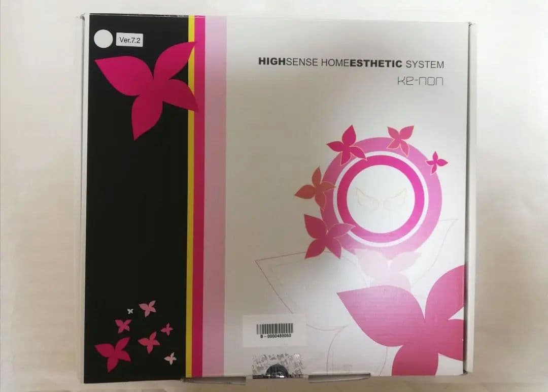 ケノン フラッシュ式脱毛器 Ver.7.2【カートリッジ4個付き】