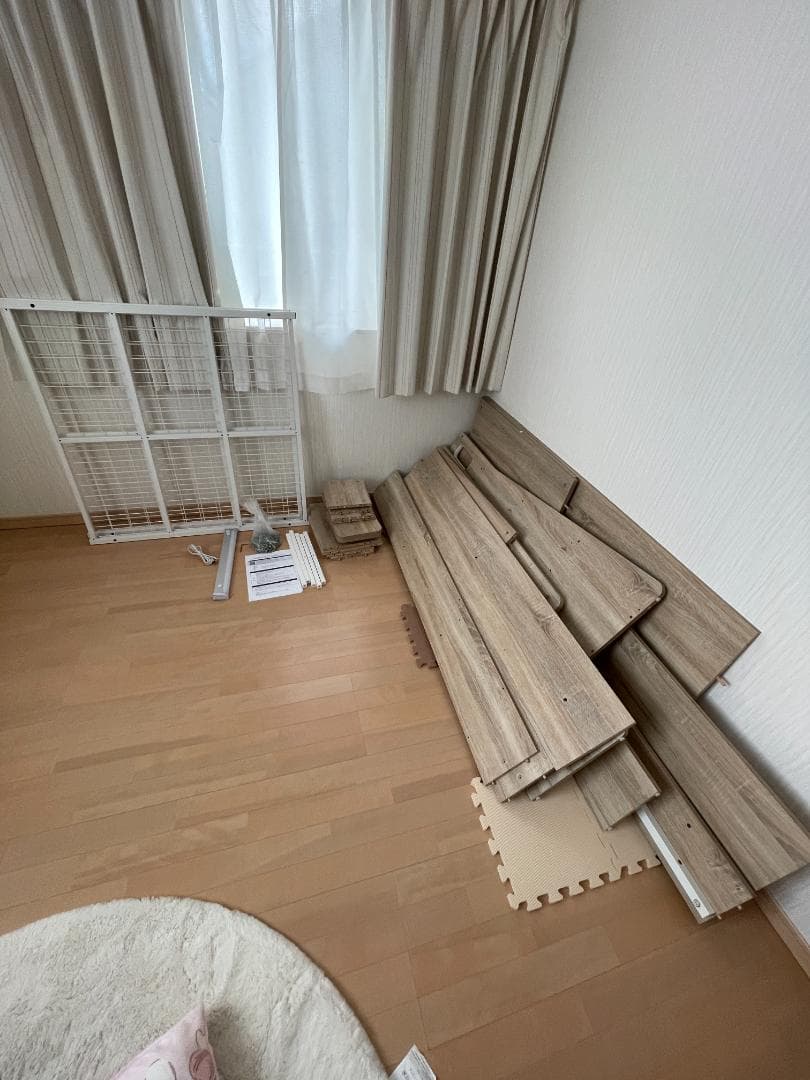 【北海道内引取限定】ネルコンシェルジュ 木製ロフトベッド