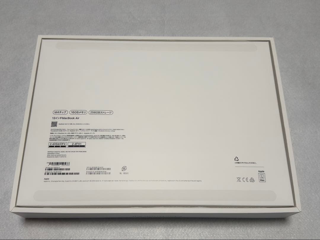 MacBook Air m4 本体