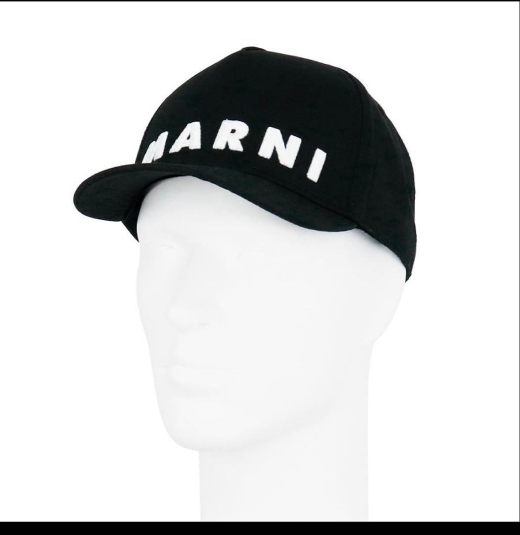 マルニ キャップ MARNI KIDS M01470 M00J2 0M900 黒