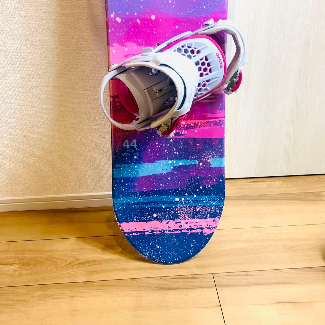 レディース スノボセット 3点セット｜BOA ブーツ ビンディング ボード