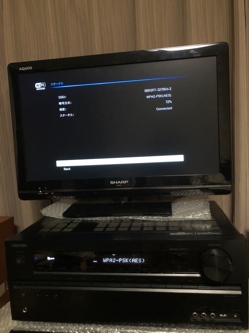 実働品7.1chTX-NR626Wi-Fi&Bluetooth内蔵／ハイレゾ対応