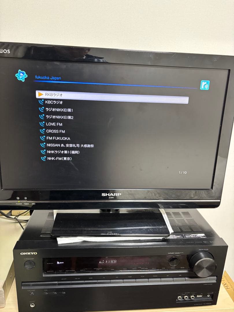 実働品7.1chTX-NR626Wi-Fi&Bluetooth内蔵／ハイレゾ対応