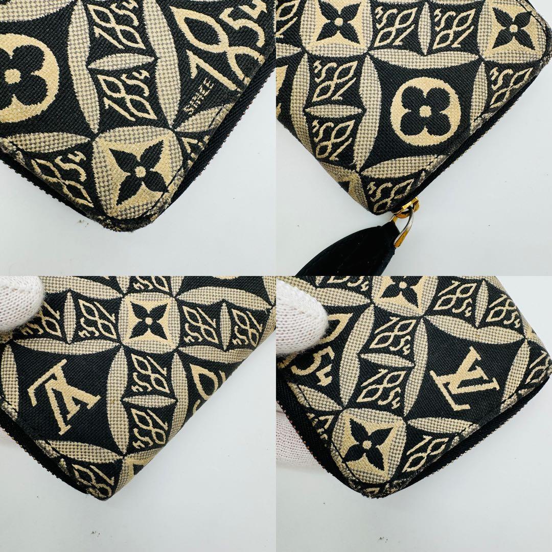 ICタグ ルイヴィトン ジャガード ジップ ケース パース 470