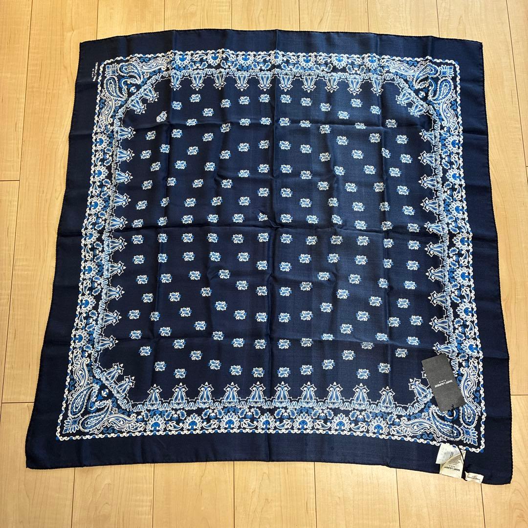 SAINTLAURENT PARIS メンズ　スカーフ　新品未使用