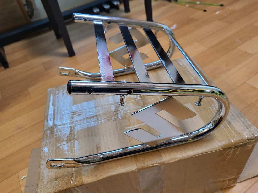 ゆ*ょ様 GS400L　Sマーク　キャリア　タンデムバー　レア物