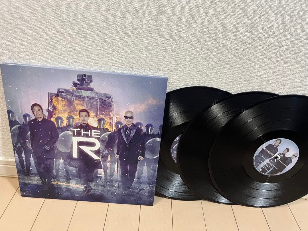 THE R RHYMESTER 3LP BEST レコード ライムスター