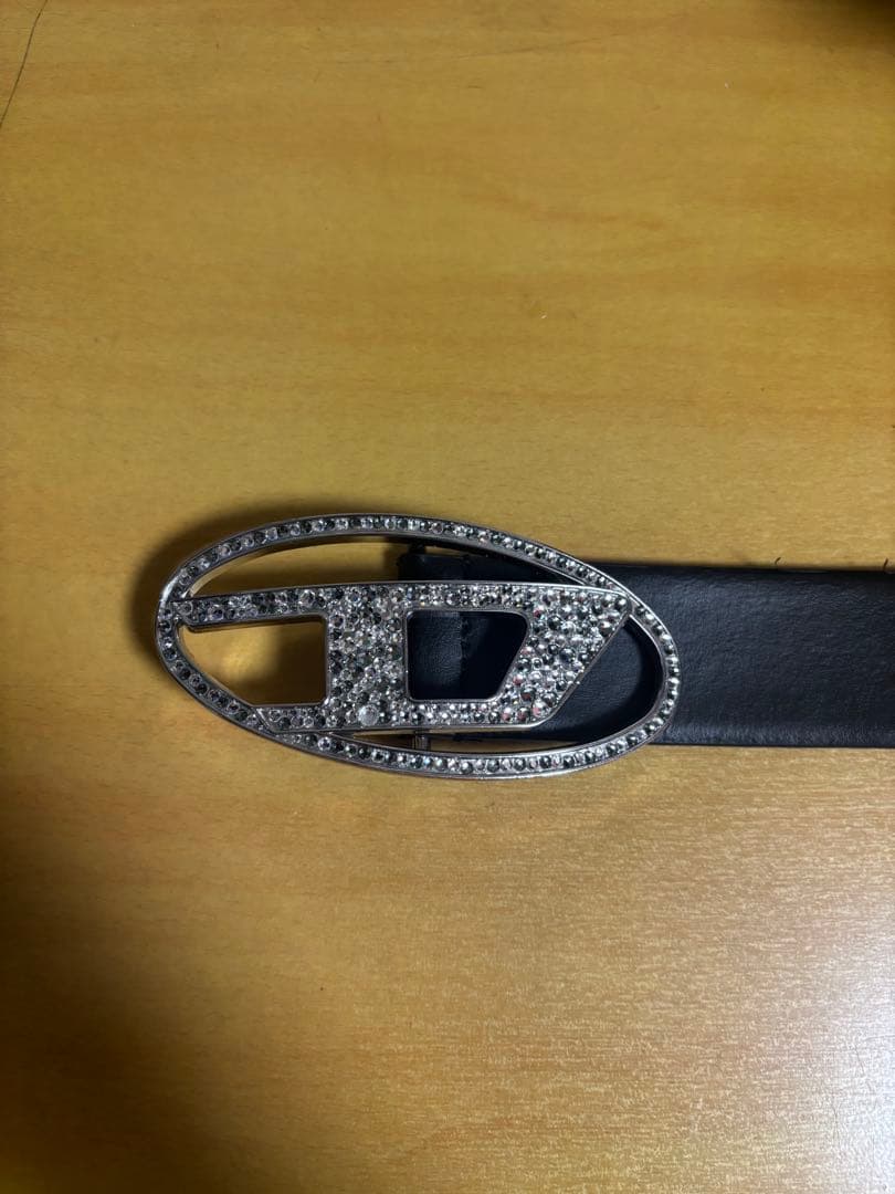 DIESEL ベルト　メンズ　80cm キラキラ　レア 最終価格　日本非売品