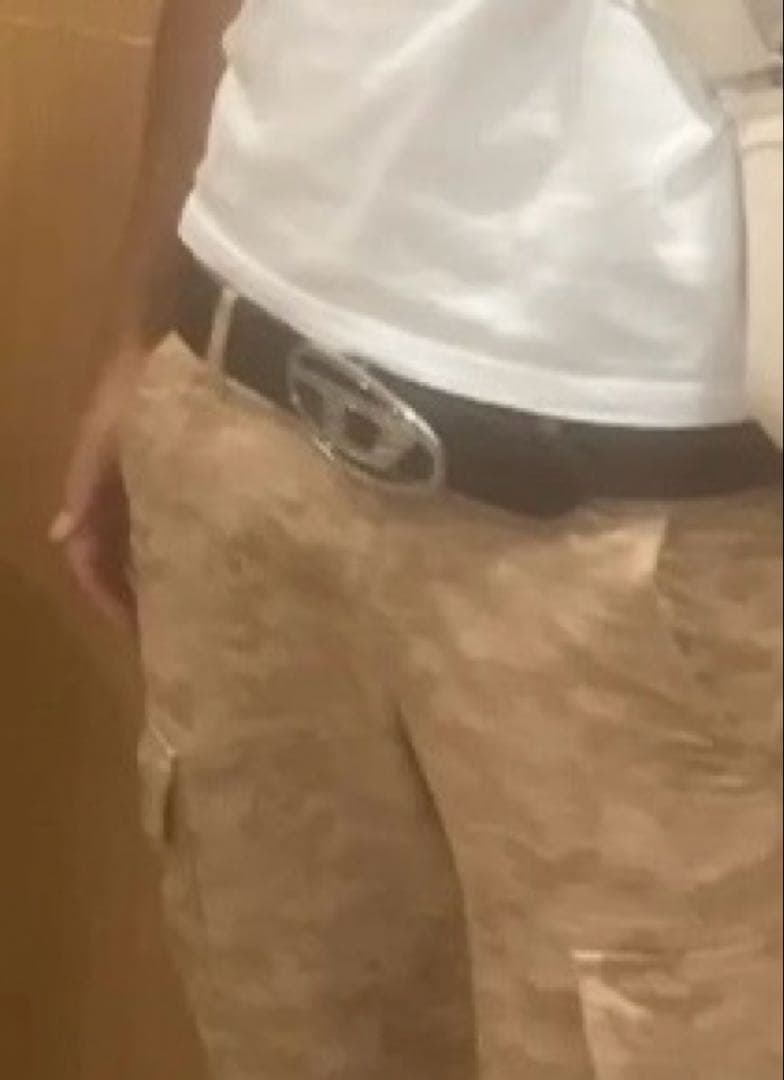 DIESEL ベルト　メンズ　80cm キラキラ　レア 最終価格　日本非売品