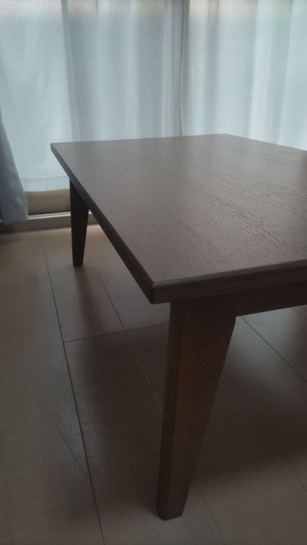 【美品】unico ウニコ KNOD(ノッド)　こたつテーブル W1050