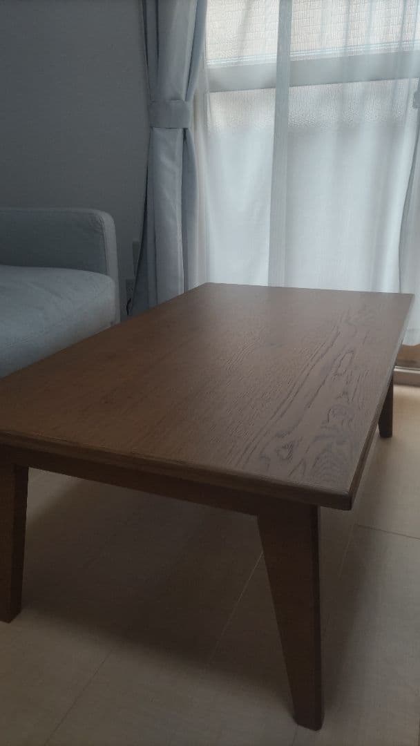 【美品】unico ウニコ KNOD(ノッド)　こたつテーブル W1050