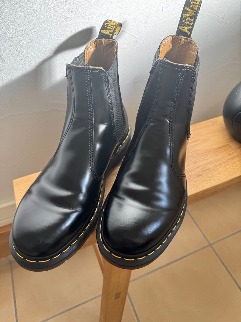 【MIZUNA】ドクターマーチン　サイドゴアブーツ 25cm UK6