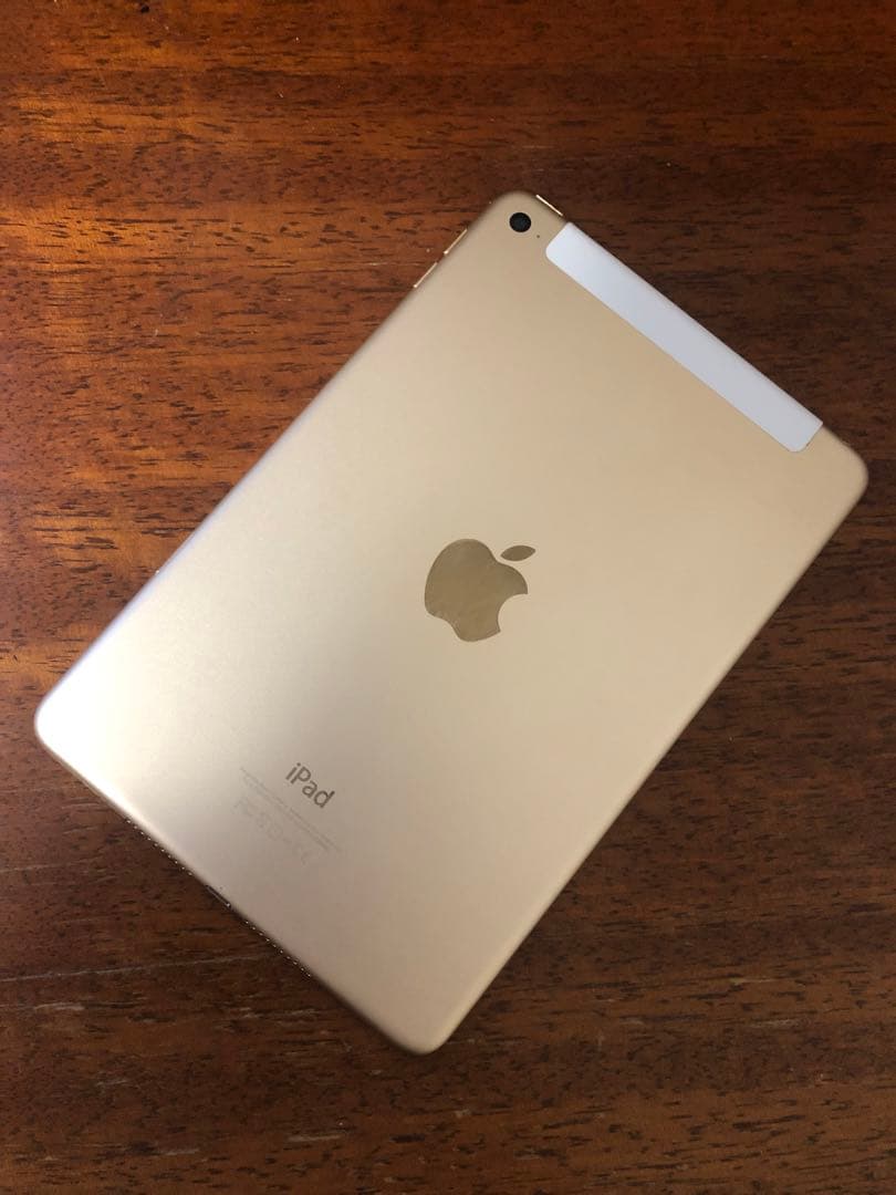 Apple iPad mini4 128GB ゴールド SIMフリー 美品