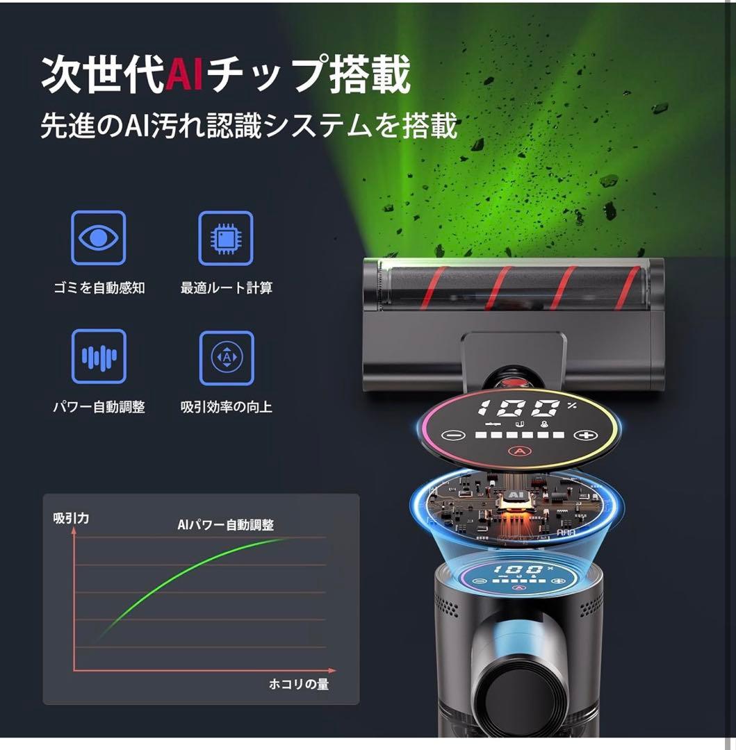 掃除機 コードレス サイクロン 自走式 コードレスクリーナー ワイヤレス掃除機
