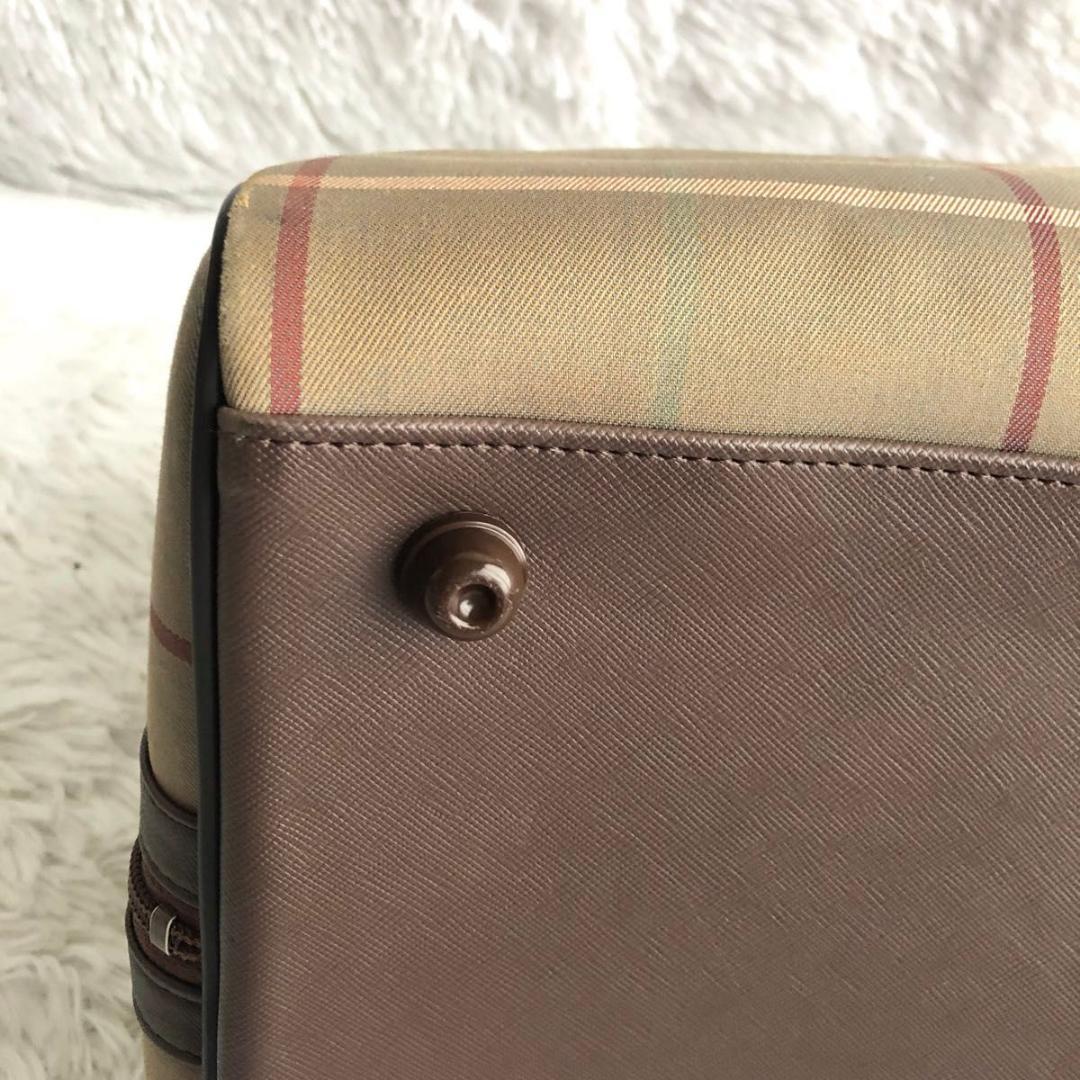 ボストンバッグ レディース 旅行 BURBERRY バーバリー チェック バッグ