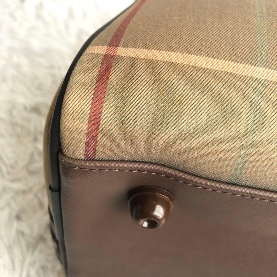 ボストンバッグ レディース 旅行 BURBERRY バーバリー チェック バッグ