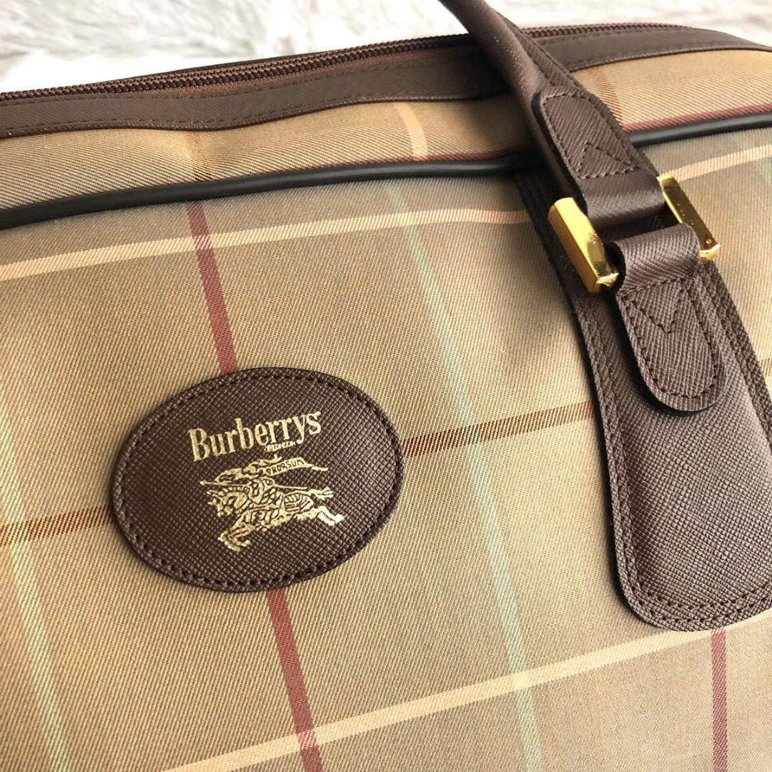 ボストンバッグ レディース 旅行 BURBERRY バーバリー チェック バッグ