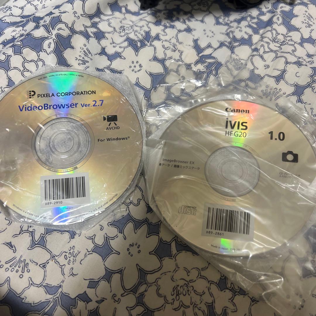 canon ivis HF G20 バッテリー2個