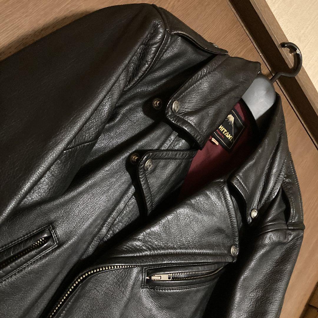 熱*夜様 KUSHITANI70's 超〜極上‼️本革Wライダーs JKT ¥2