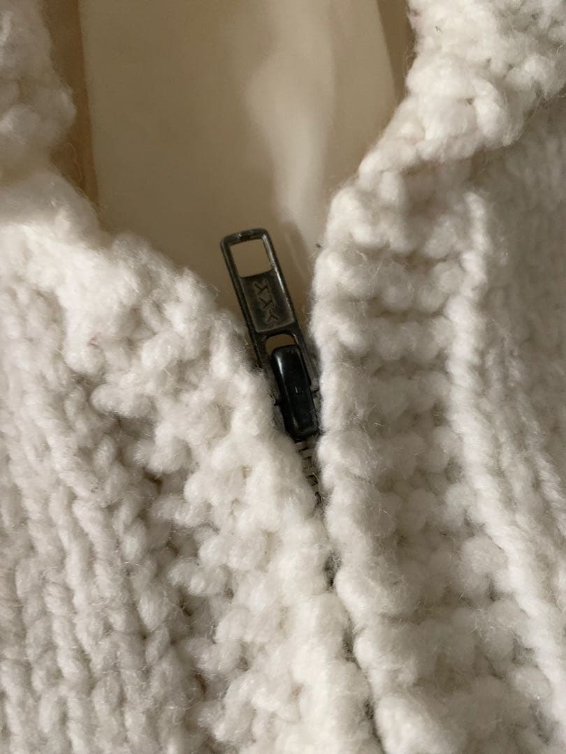 (今週値下げ)80-90s 馬 カウチン ニット vintage ykk