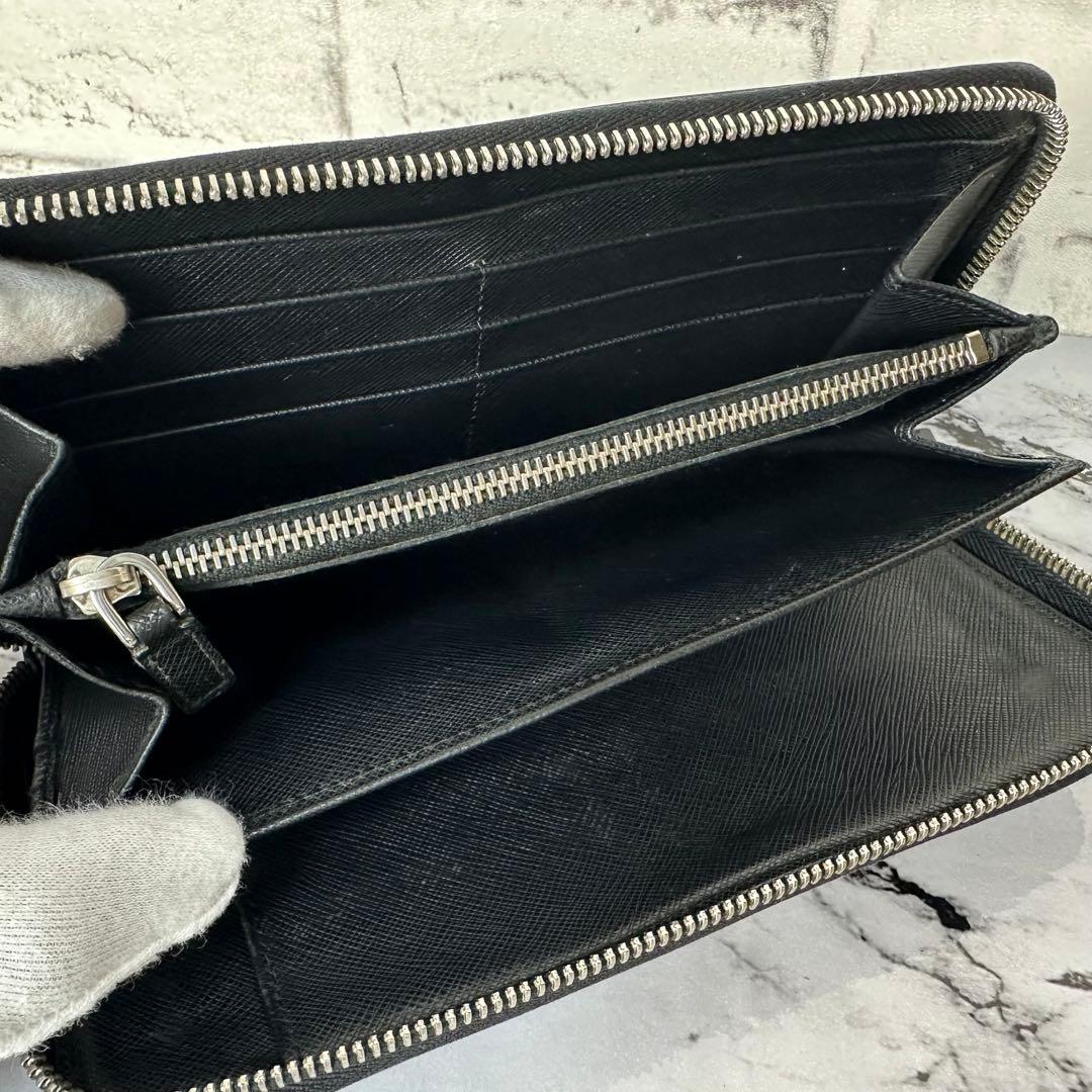 PRADA 2ML188長財布 オーガナイザー サフィアーノ 箱 Gカードあり