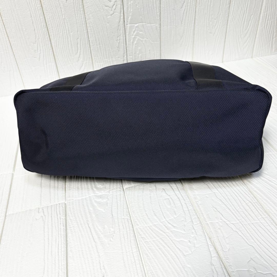 タグ付未使用 日本製 ワンダーバゲージ GOODMANSライトトート紺 A4可