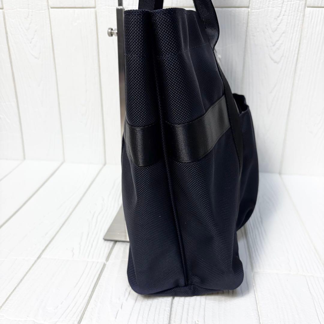 タグ付未使用 日本製 ワンダーバゲージ GOODMANSライトトート紺 A4可