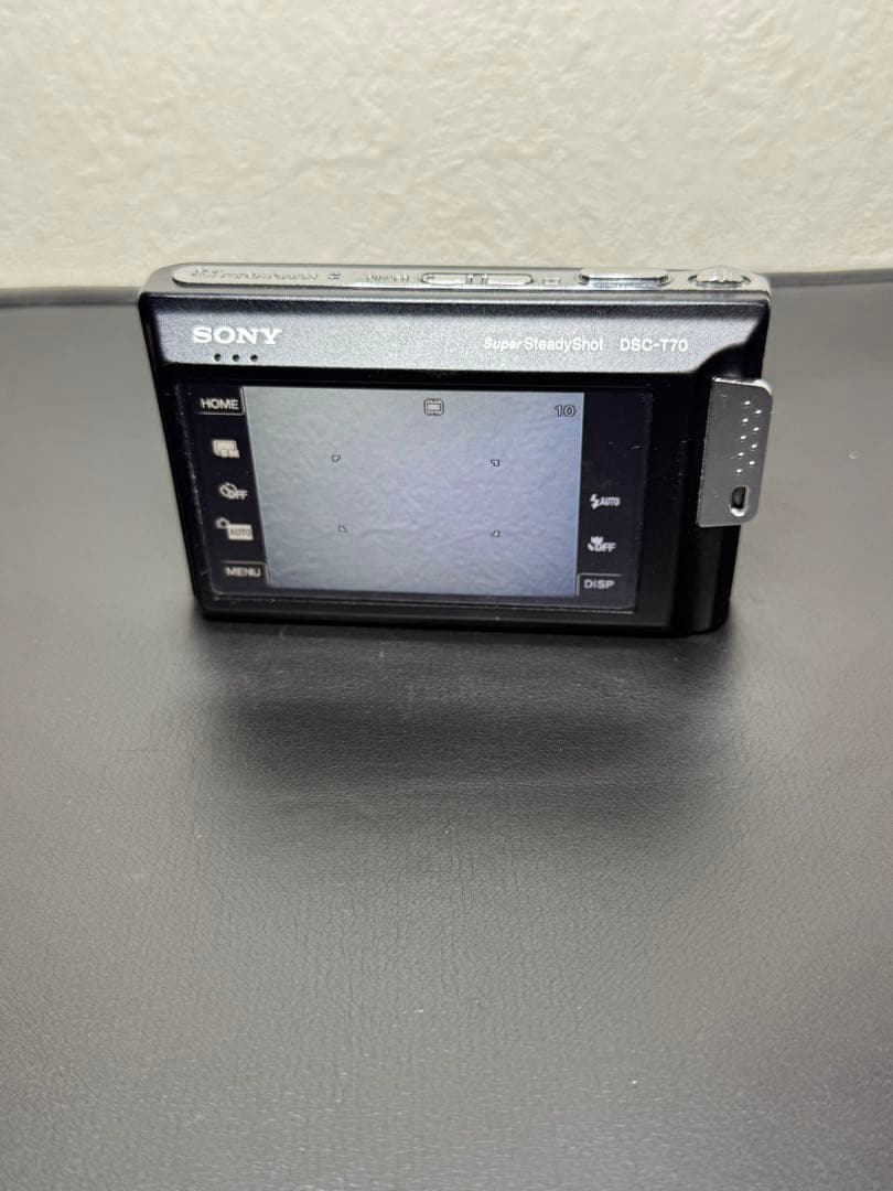 【動作確認済】SONY ソニー Cyber-Shot DSC-T70 ブラック