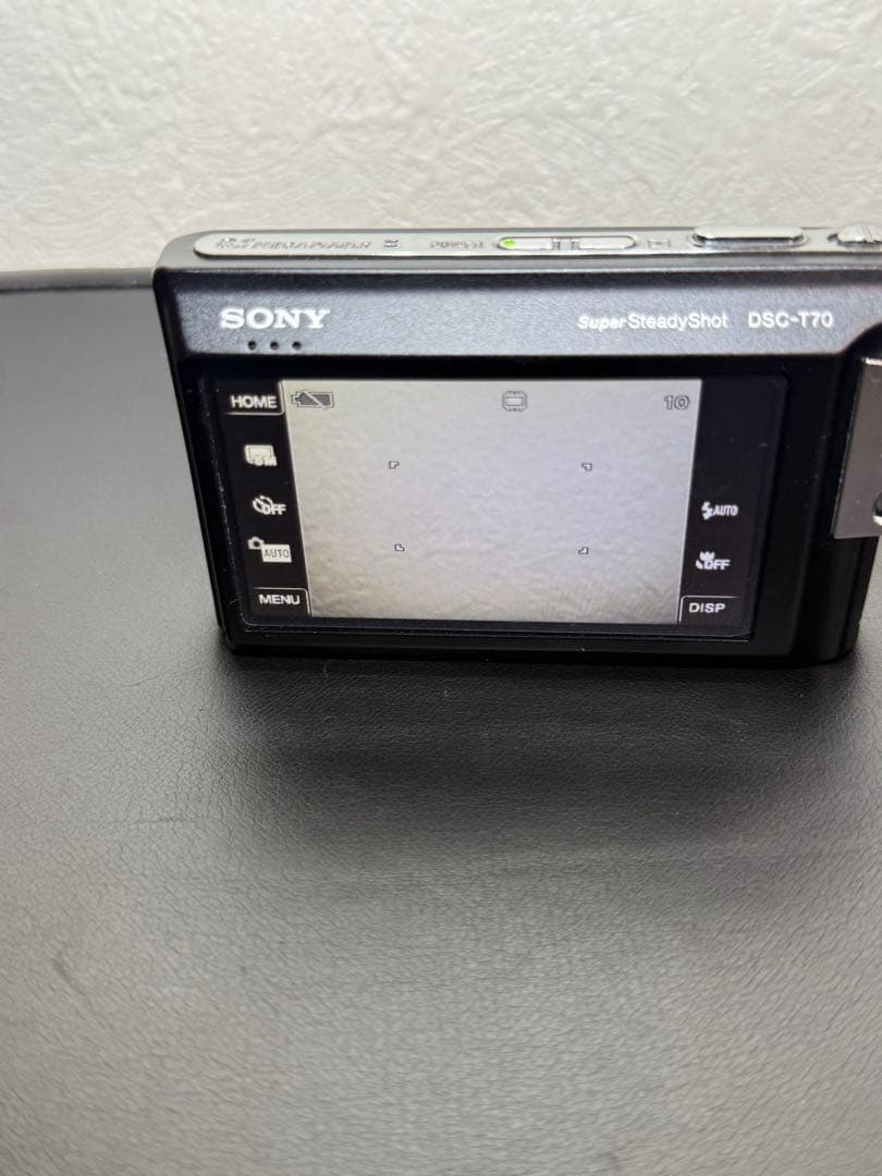 【動作確認済】SONY ソニー Cyber-Shot DSC-T70 ブラック