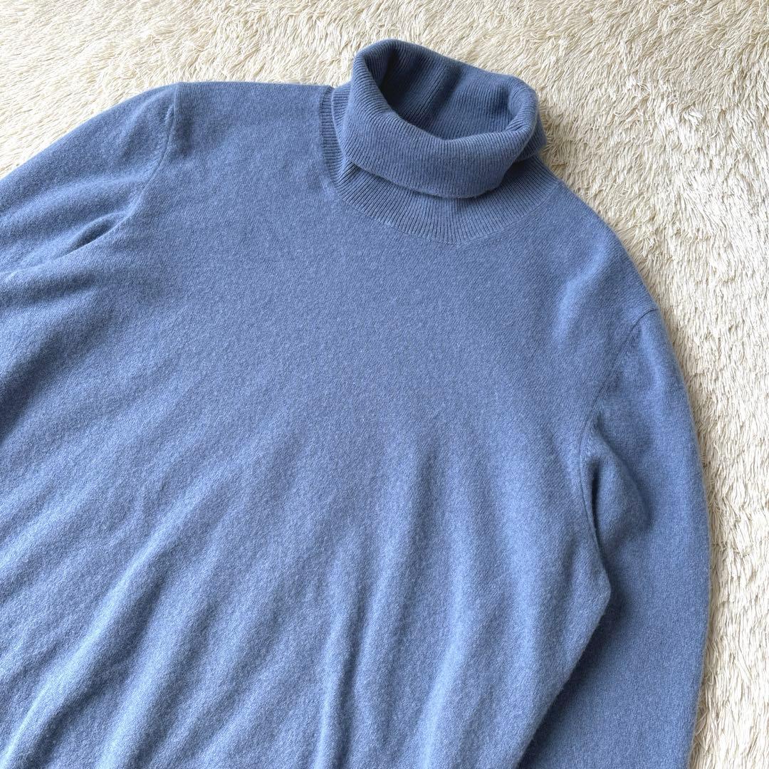 Gran Sasso カシミヤ　タートルネックセーター　ニット　イタリア製　50