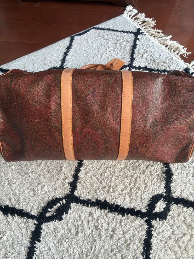 エトロ　ボストンバッグ ペイズリー柄 旅行バッグ　大容量