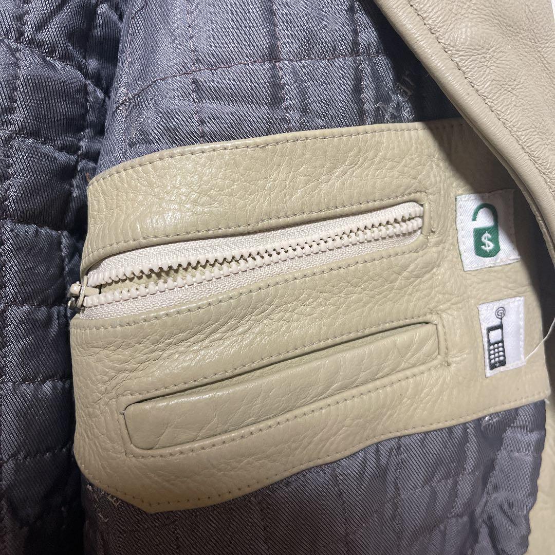 00s Marc ECKO レザースタジアムジャケット　XXXL