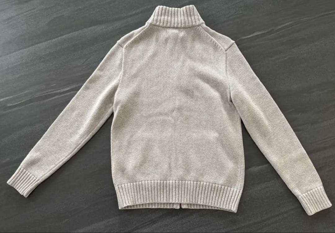 ラルフローレン　ニット　ジップアップセーター　タグ付き