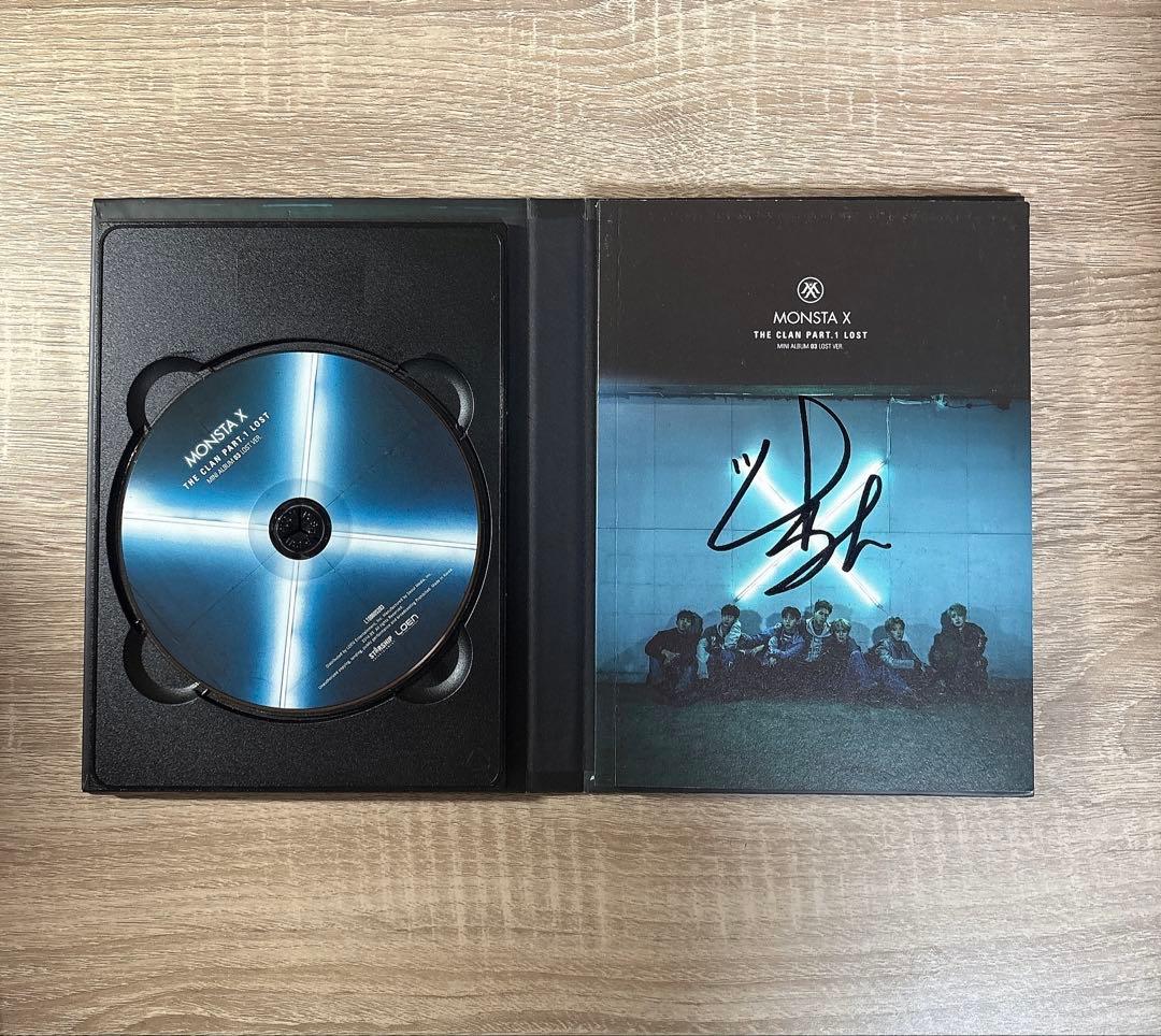 MONSTA X サイン入りアルバムセット