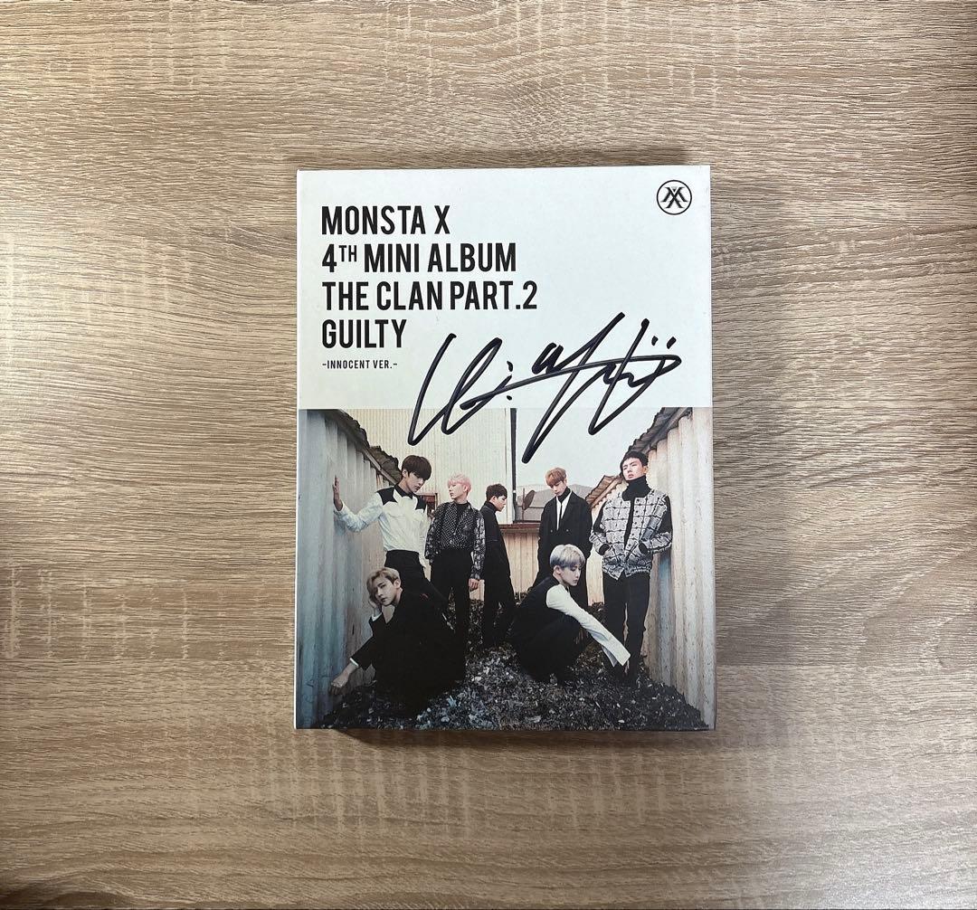 MONSTA X サイン入りアルバムセット