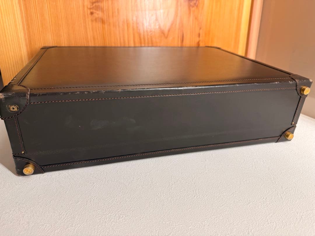 LOEWE アタッシュケース ブラウン レザー