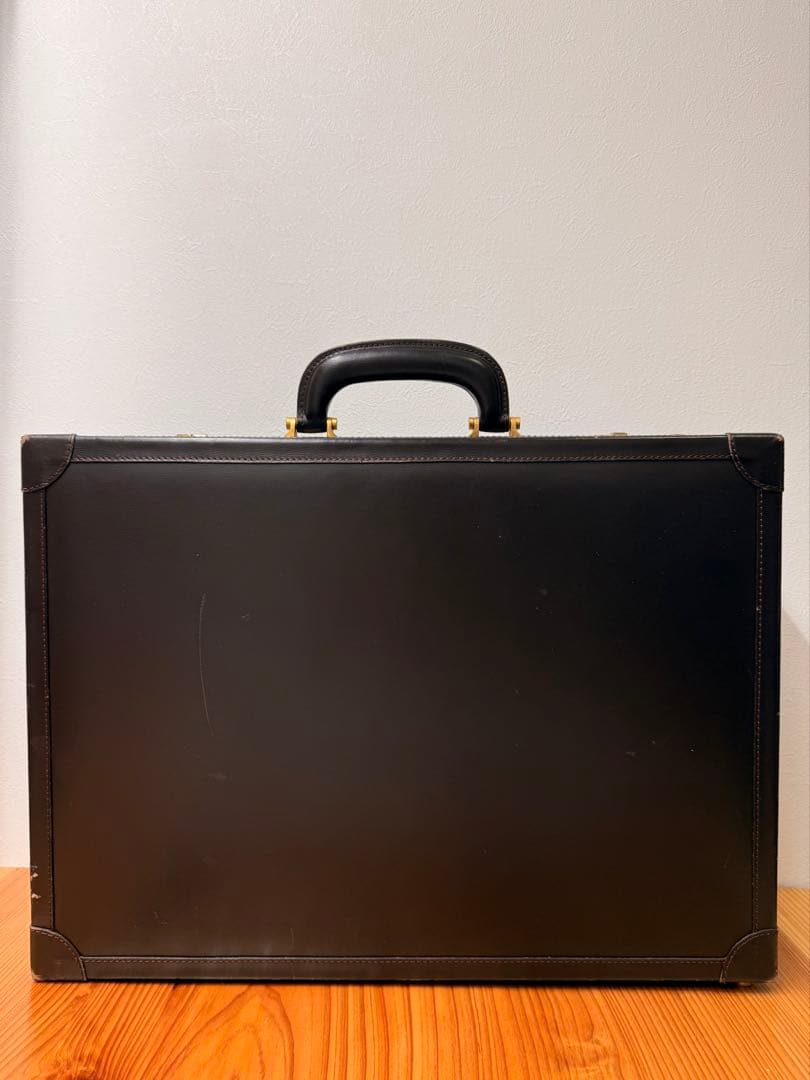 LOEWE アタッシュケース ブラウン レザー