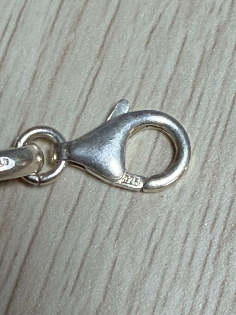 vintage イタリア製ハンドメイド シルバーブレスレット silver925